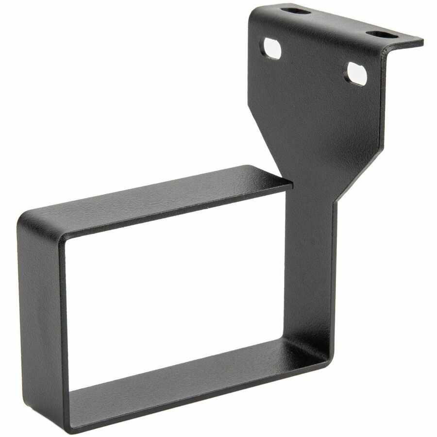 Rocstor Vertical Cable Management Hook - D-ring - Black - 1 - 1.5U Rack Height - Steel