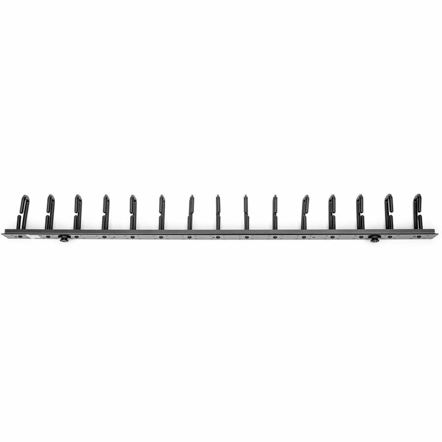 Rocstor Vertical Cable Organizer with D-Ring Hooks - 0U - 6 ft. - Vertical Cable Manager
