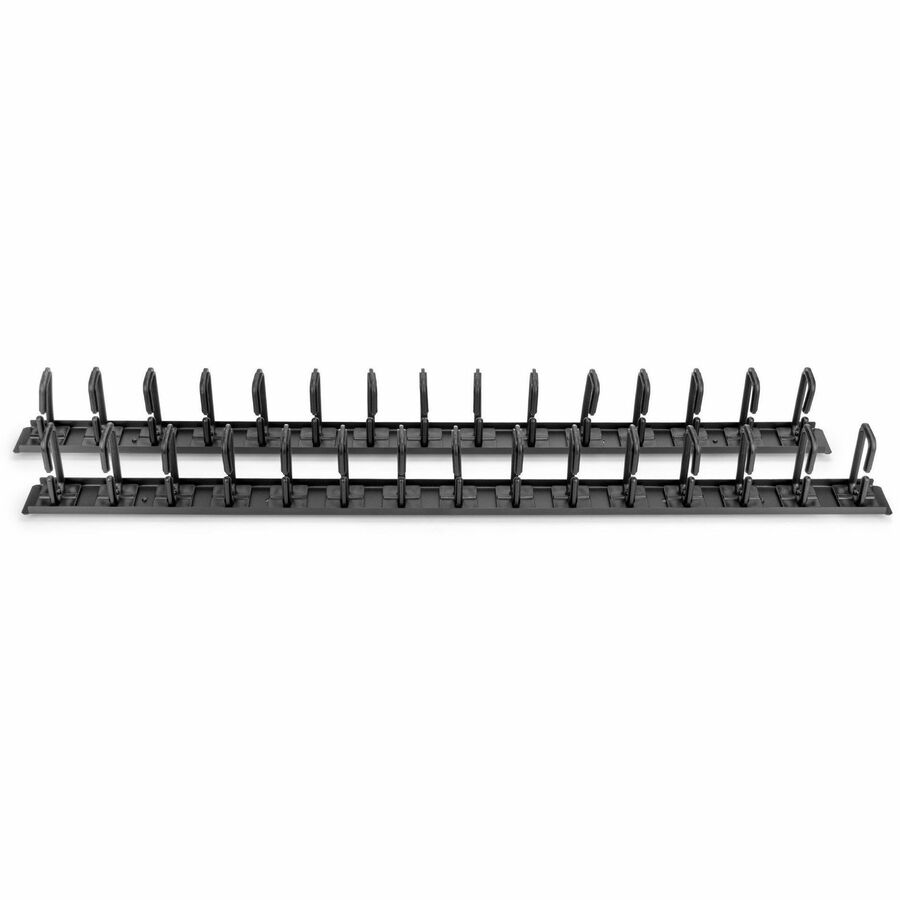 Rocstor Vertical Cable Organizer with D-Ring Hooks - 0U - 6 ft. - Vertical Cable Manager