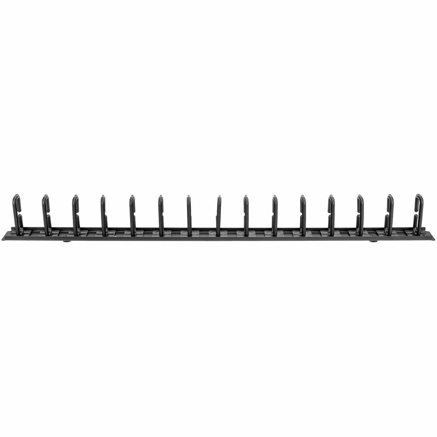 Rocstor Vertical Cable Organizer with D-Ring Hooks - 0U - 6 ft. - Vertical Cable Manager