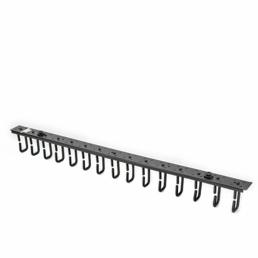 Rocstor Vertical Cable Organizer with D-Ring Hooks - 0U - 6 ft. - Vertical Cable Manager