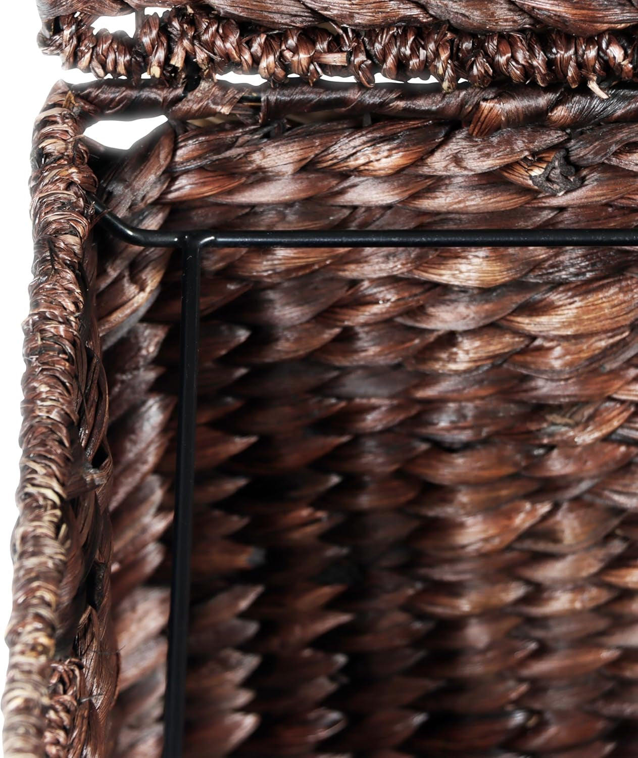 Rolling File Cabinet Dark Brown Hanging File Baskets