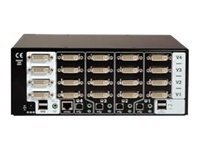 Rose Electronics MultiVideo MDM-4T4DDL/A1 Quad Video KVM Switch