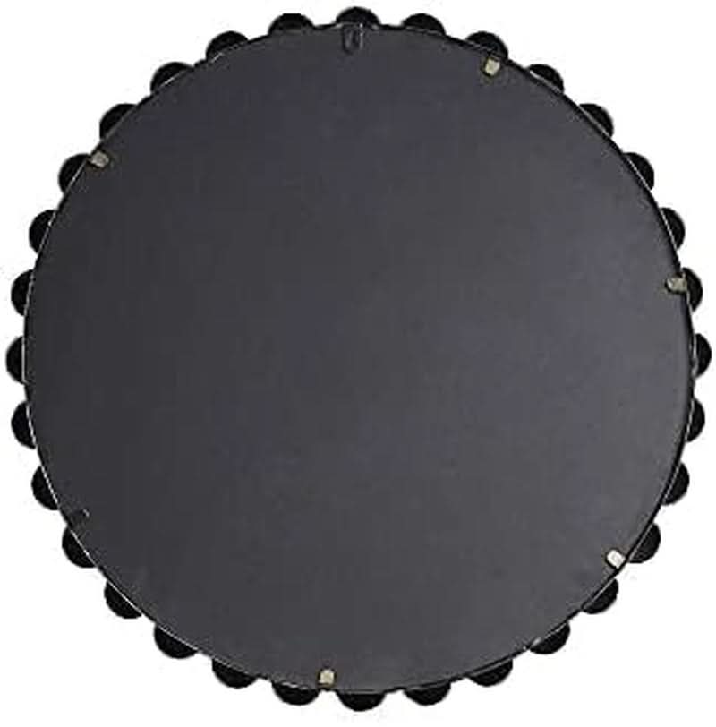 Round Wall Mirror With Gold Metal Frame 27 Inch Entryway
