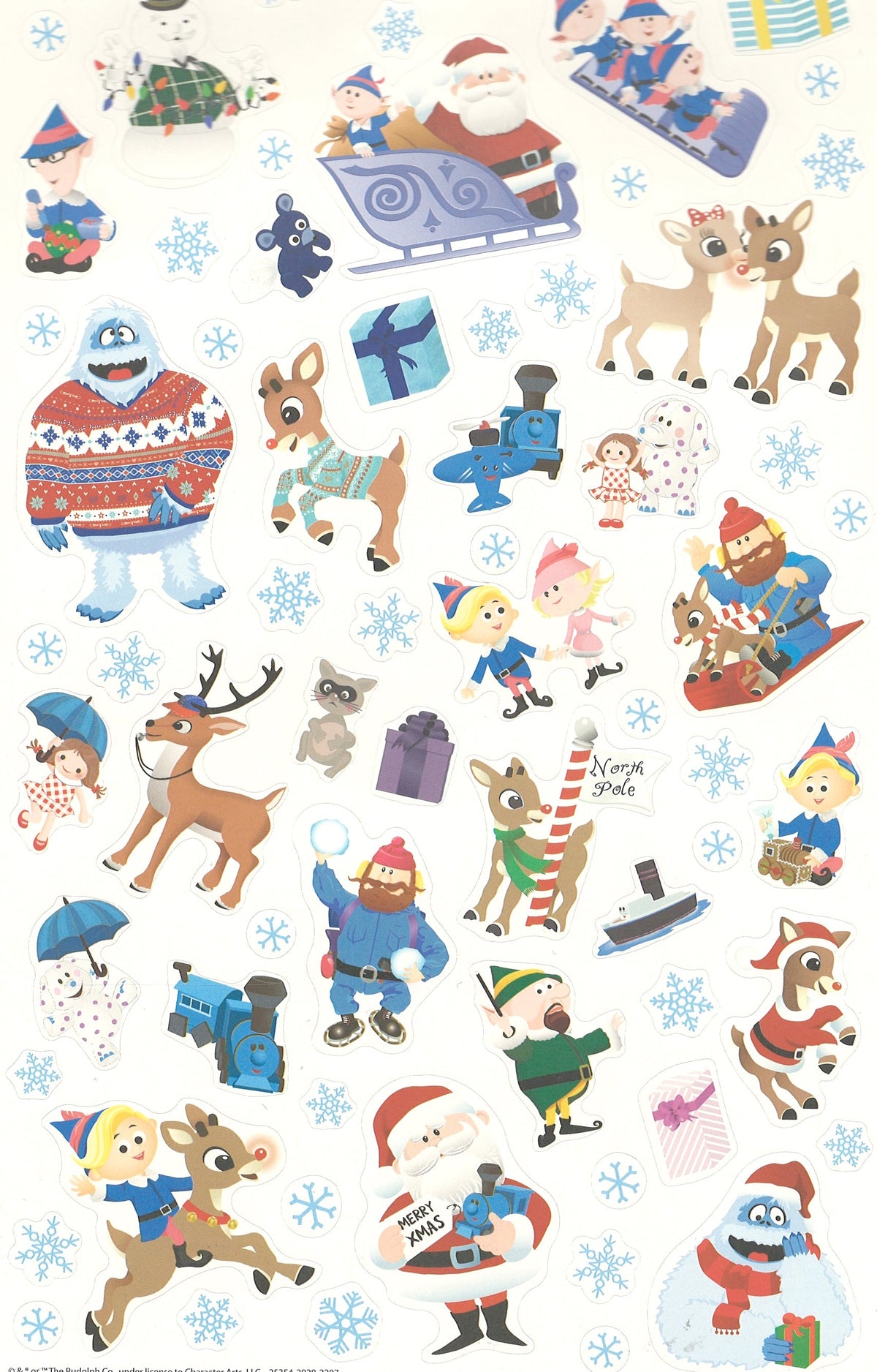 Paper Strip Rudolph Rudolph and Friends Sticker Book - Over 400 Stickers