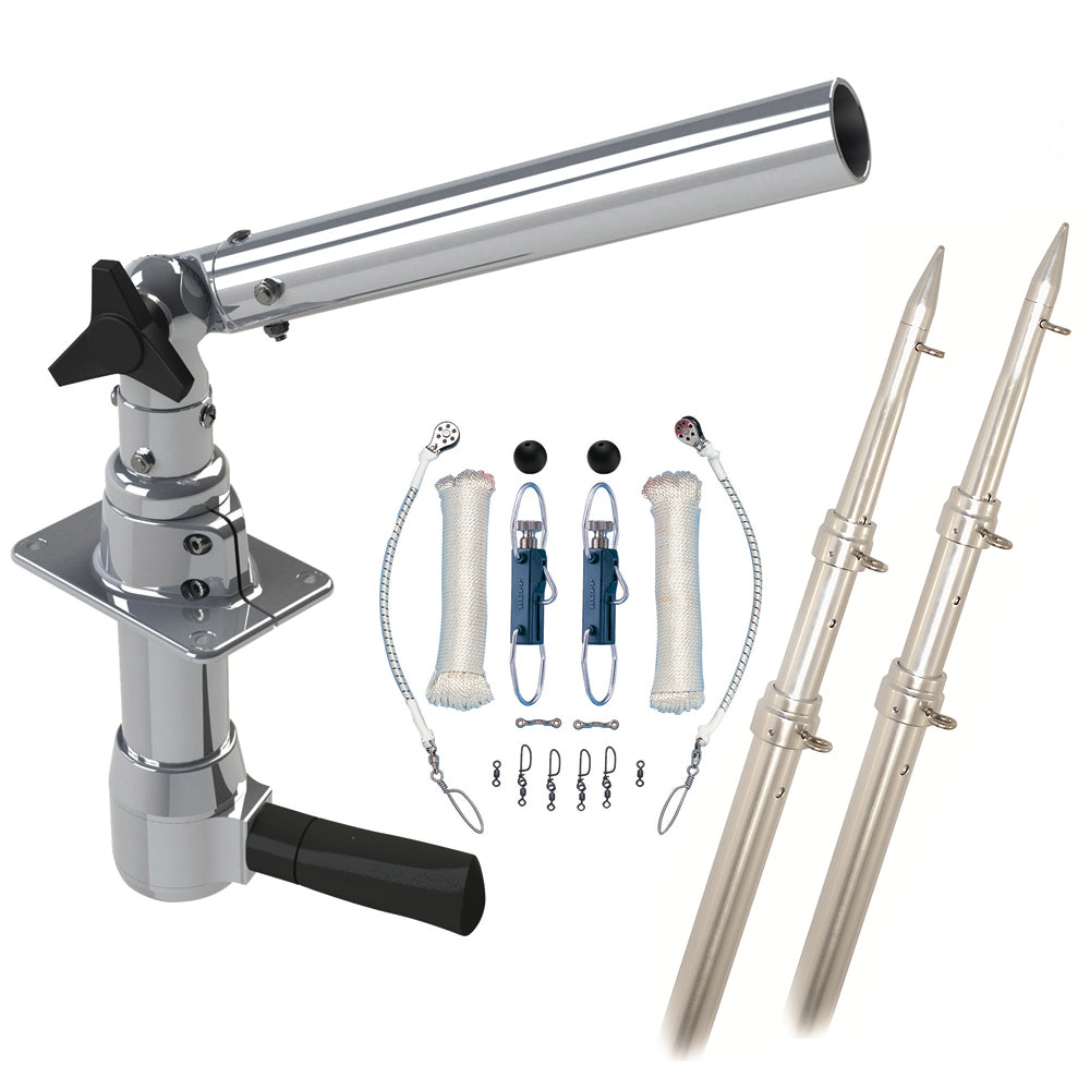 Rupp Revolution Top Gun Package w/15' Telescoping Poles & Complete Single Line Rigging Kit