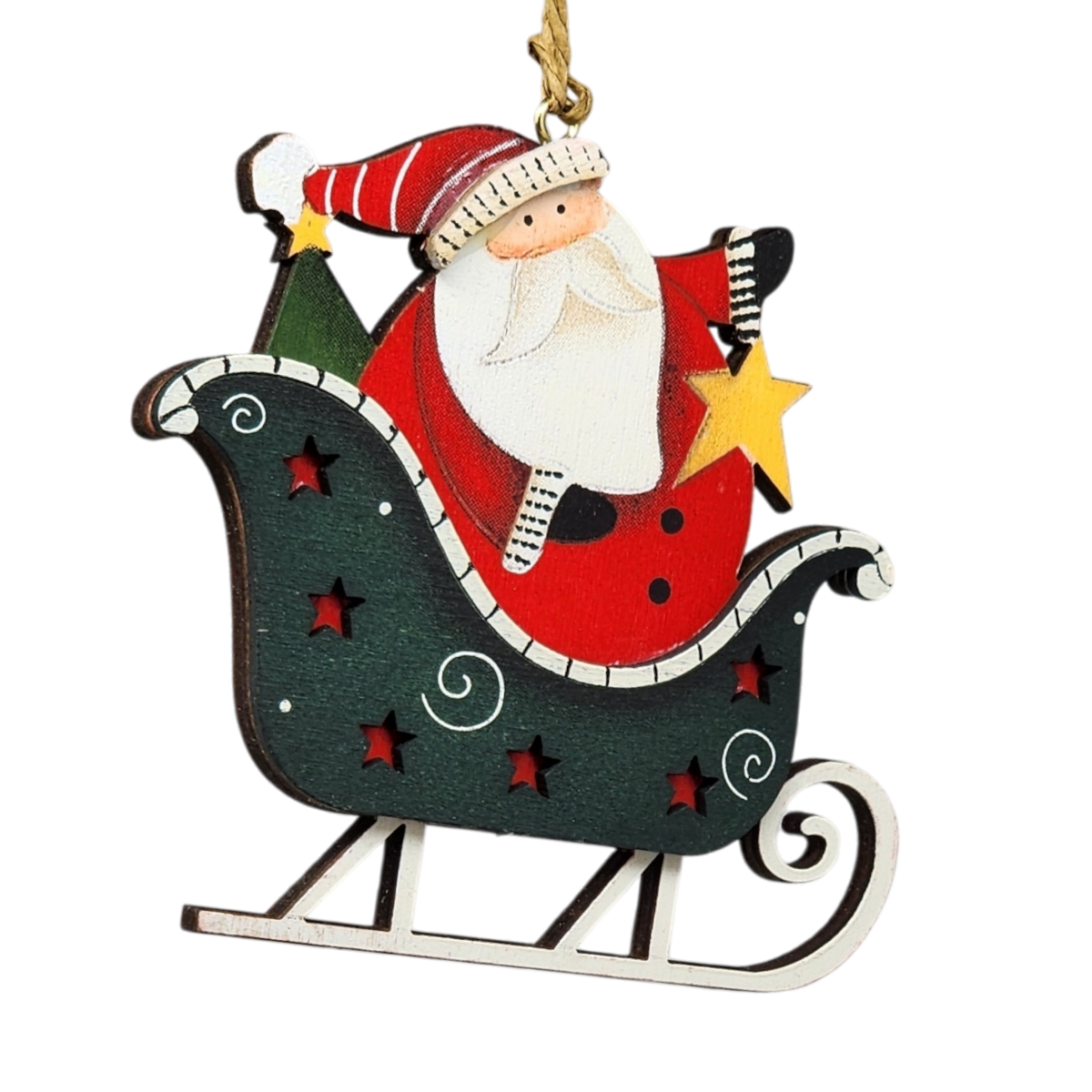 Rustic Wood Ornament -