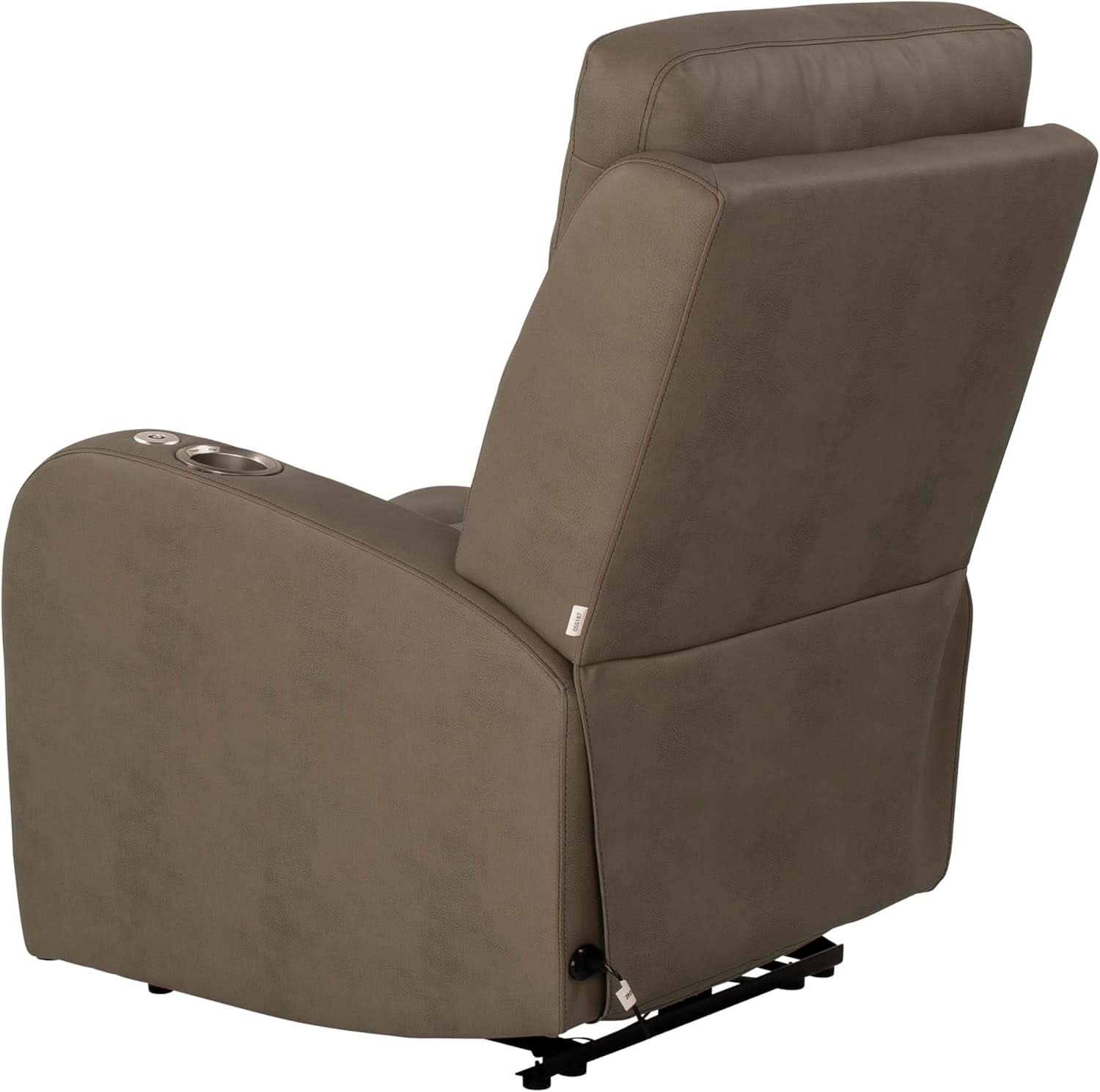 Rv Power Recliner With Massage Left Hand Polyhyde Fabric