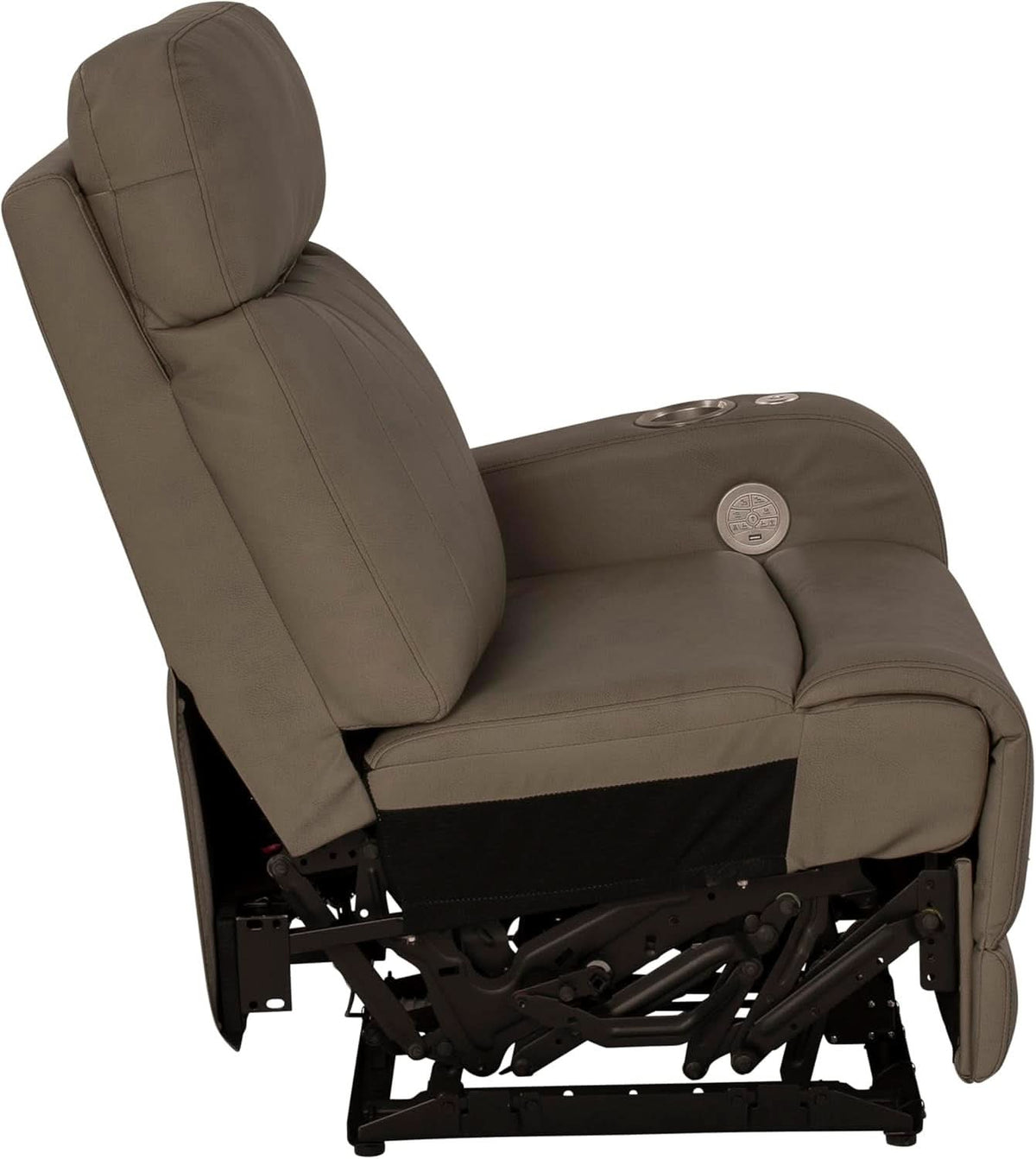 Rv Power Recliner With Massage Left Hand Polyhyde Fabric