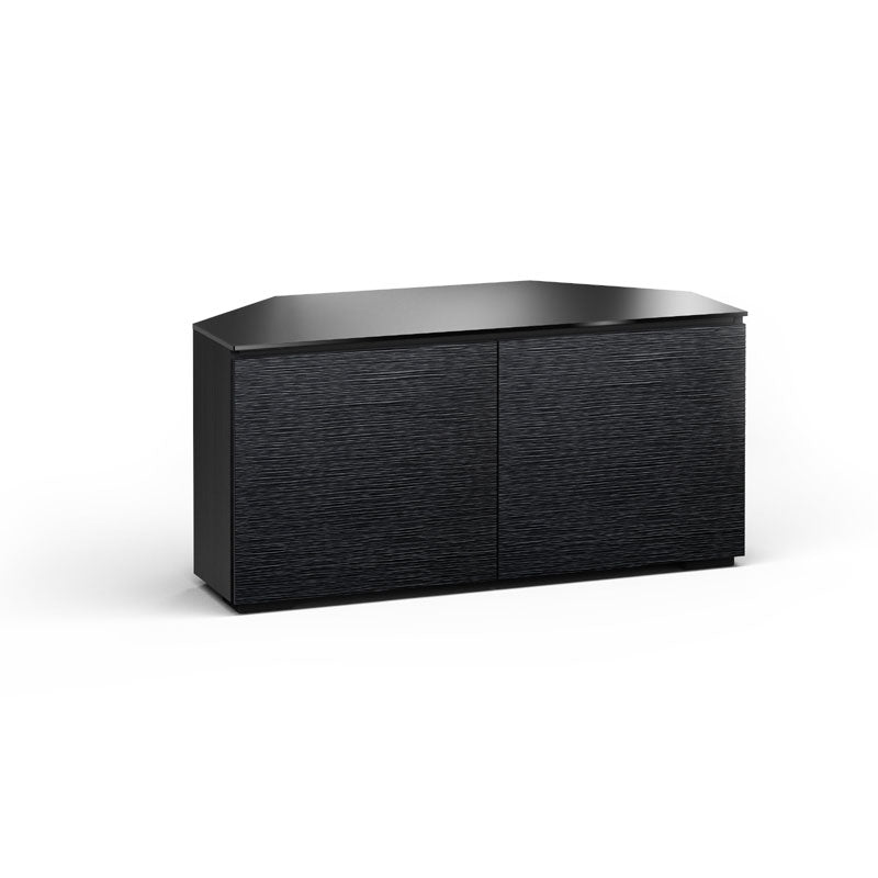 Salamander Chicago 221 Corner AV Cabinet Black Oak – Premium Home Theater Storage