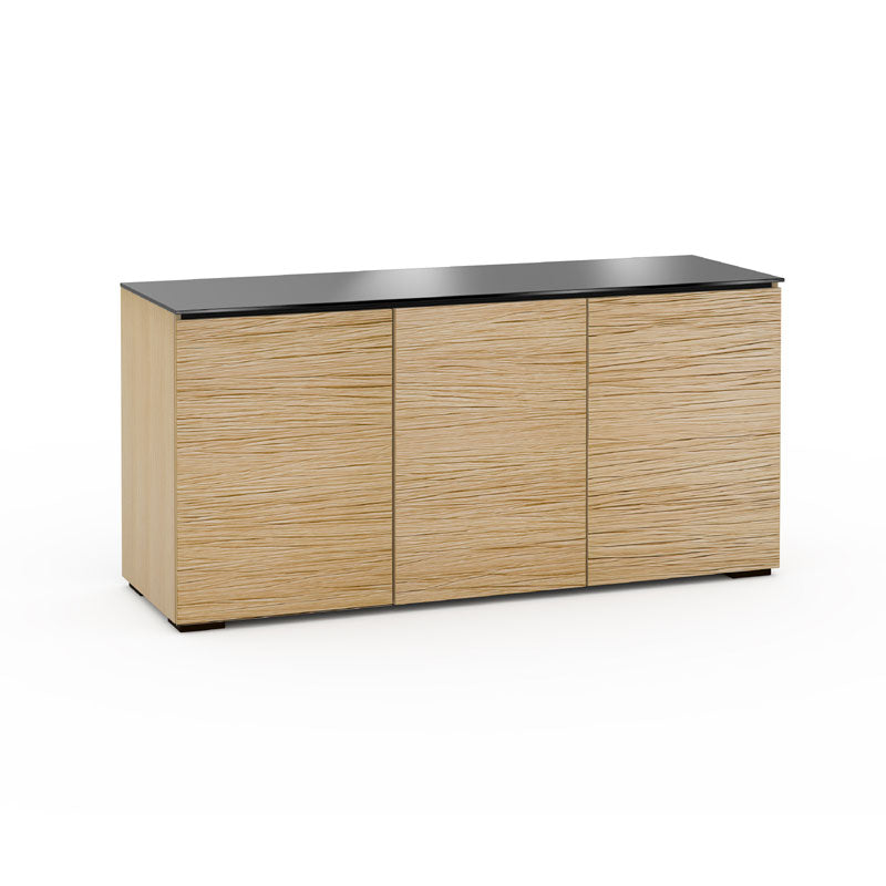 Salamander Denver 337 Natural Oak AV Cabinet with Adjustable Shelves