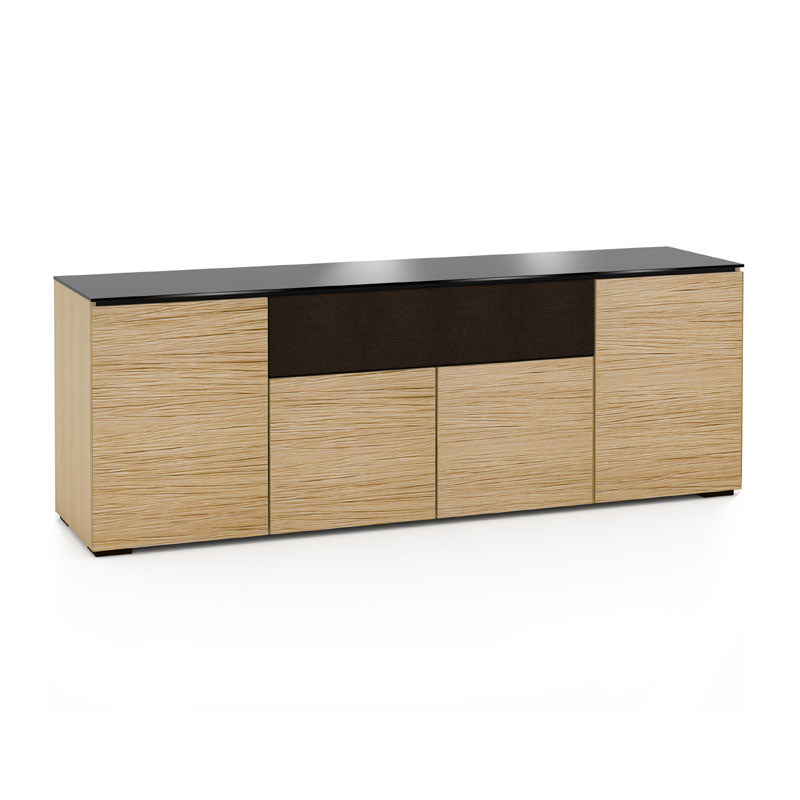 Salamander Denver 345 Natural Oak AV Cabinet with Ventilation