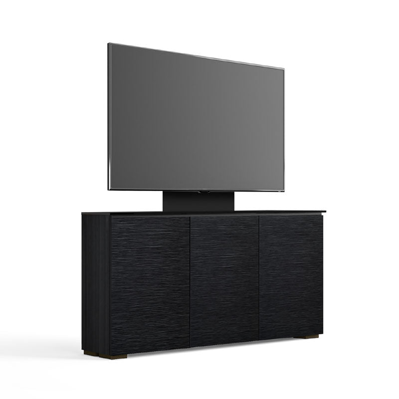 Salamander Chicago 337 Low Profile TV Mount Cabinet Black Oak