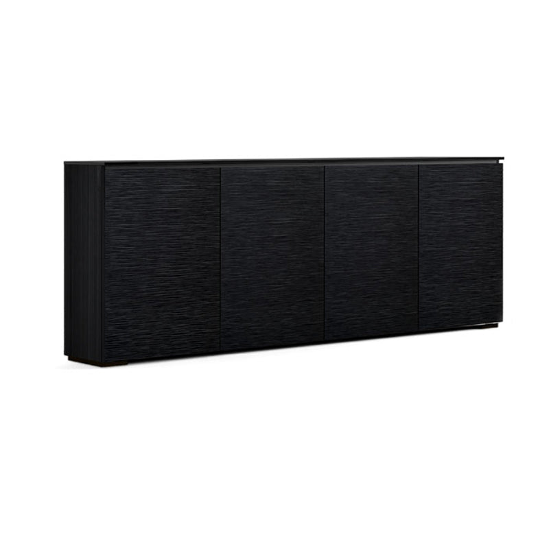 Salamander Chicago 347 Low Profile Console in Black Oak – Space-Saving Modern Design