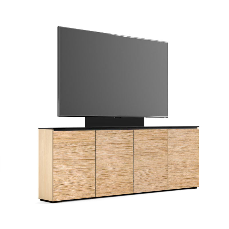 Salamander Denver 347 Low Profile TV Mount Cabinet Natural Oak