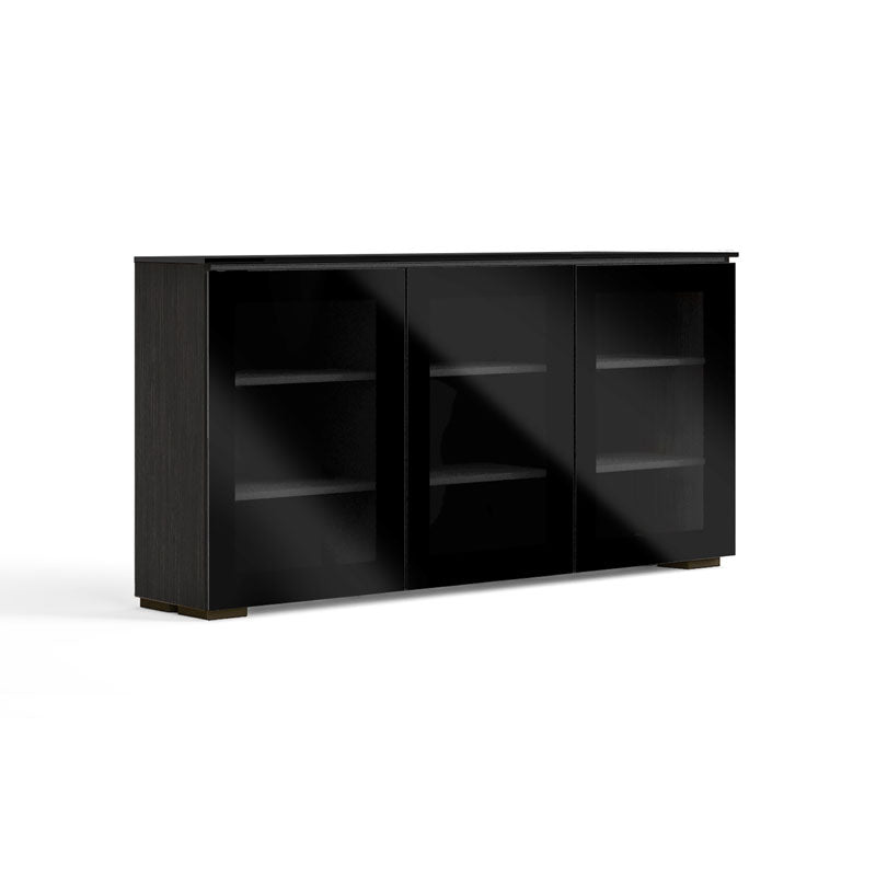 Salamander Chameleon Low Profile 337 Oslo Black Glass – Sleek Modern Furniture