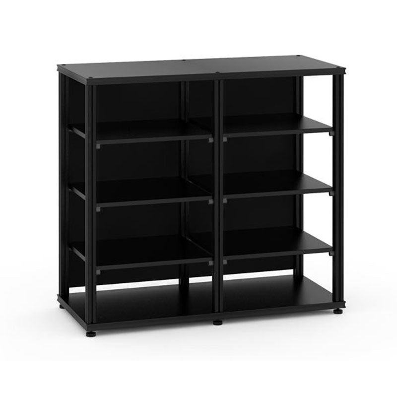 Salamander Synergy Twin 40 Core Module Black Oak – Modular AV Cabinet