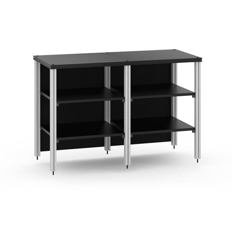 Salamander Synergy Twin 30 Extension Kit Black Oak Aluminum Posts