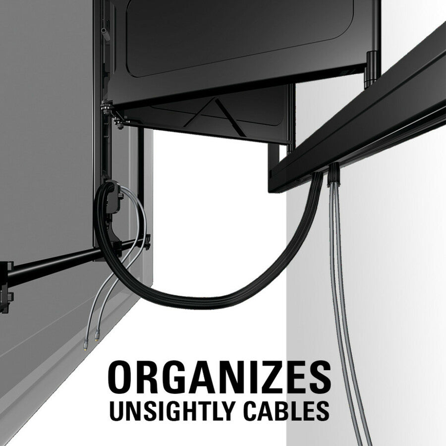 SANUS VLF613 Wall Mount for Flat Panel Display, TV - Black - 1 Display(s) Supported - 40"