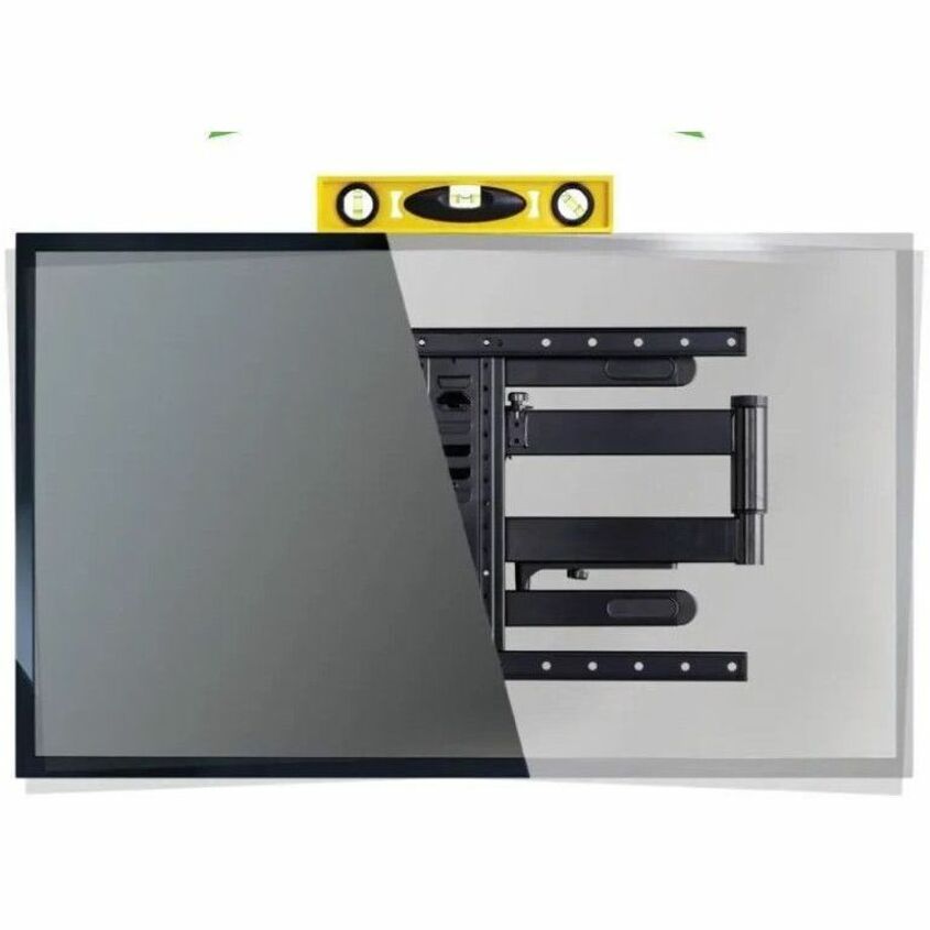 SANUS VODLF125 Wall Mount for TV - Black - Height Adjustable - 40" to 85" Screen Support