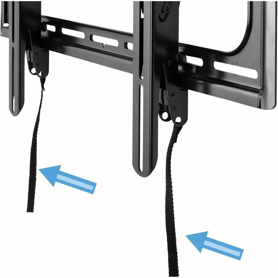 SANUS Wall Mount for TV - Black - Height Adjustable - 37" to 95" Screen Support - 180 lb