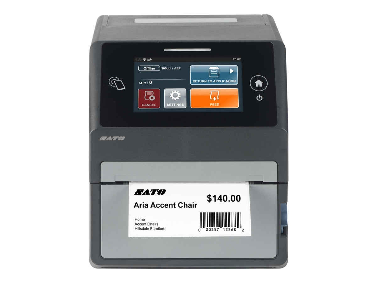 SATO CT4-LX 305DPI 4IN Direct Thermal Printer LAN/USB