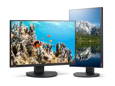 SHARP 24" WUXGA Business Monitor with 65W USB-C Power Delivery