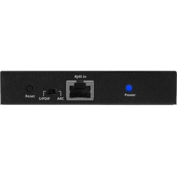 SIIG 1x4 4K 60Hz HDMI Splitter Over Cat6 Extender with Loopout/IR/ARC & RS-232 - Up to 230ft (70m) - Near Zero Latency CE-H27A11-S1