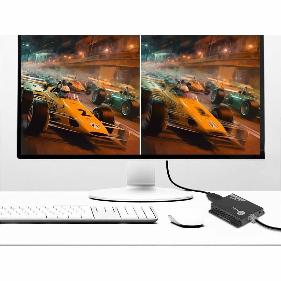 SIIG 4K120Hz HDMI Extender with IR - up to 132ft (40M) - EDID - Nearly zero latency -