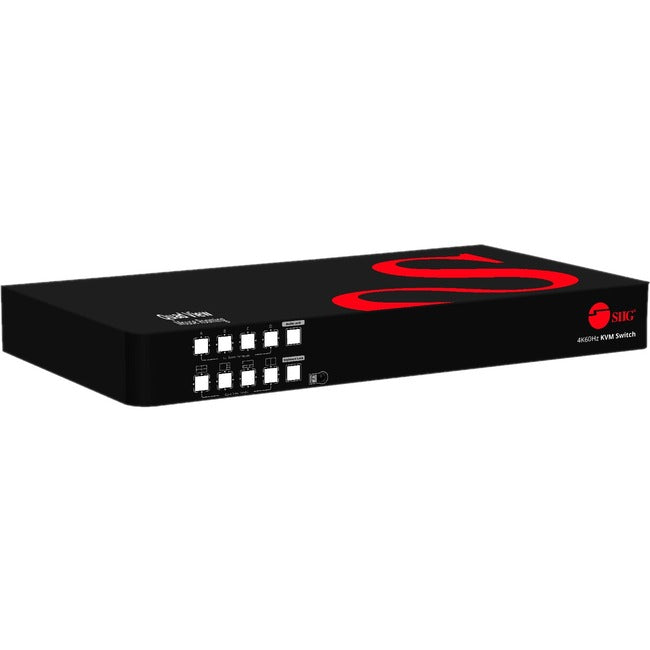 SIIG 4K60Hz Quad-View HDMI Mouse Roaming KVM Processor CE-KV0J11-S1