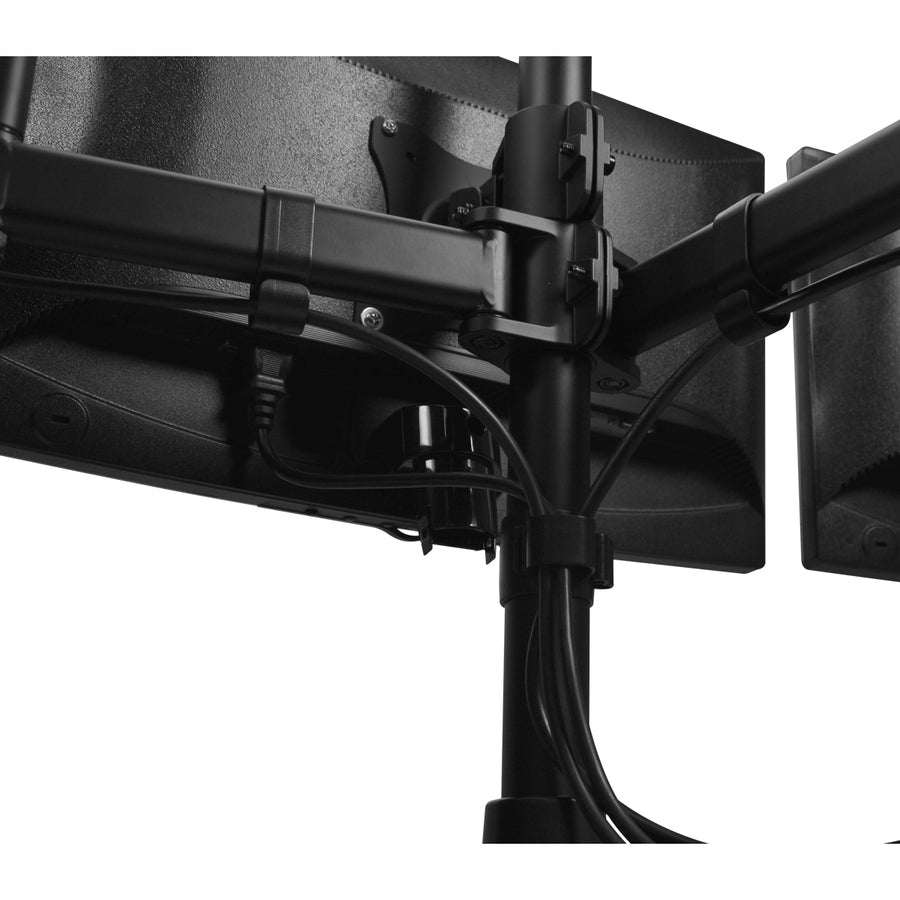 SIIG Articulated Freestanding Triple Monitor Desk Stand - 13-27"" CE-MT1V12-S1