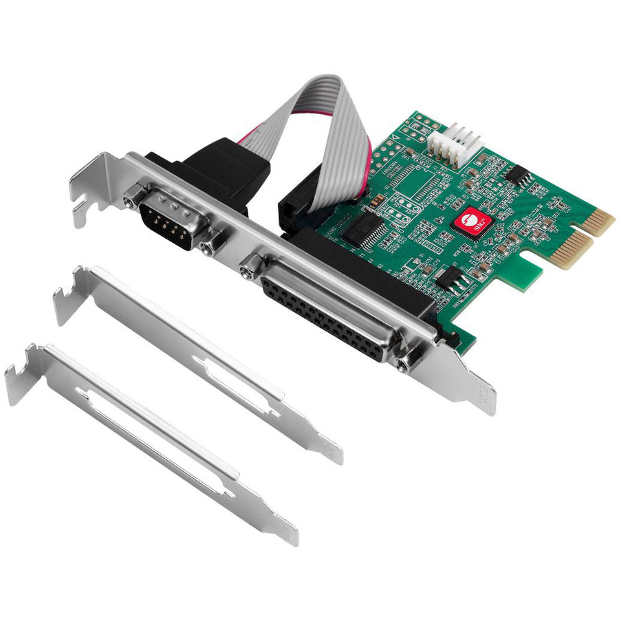 SIIG DP Cyber 1S1P PCIe Card JJ-E20311-S1
