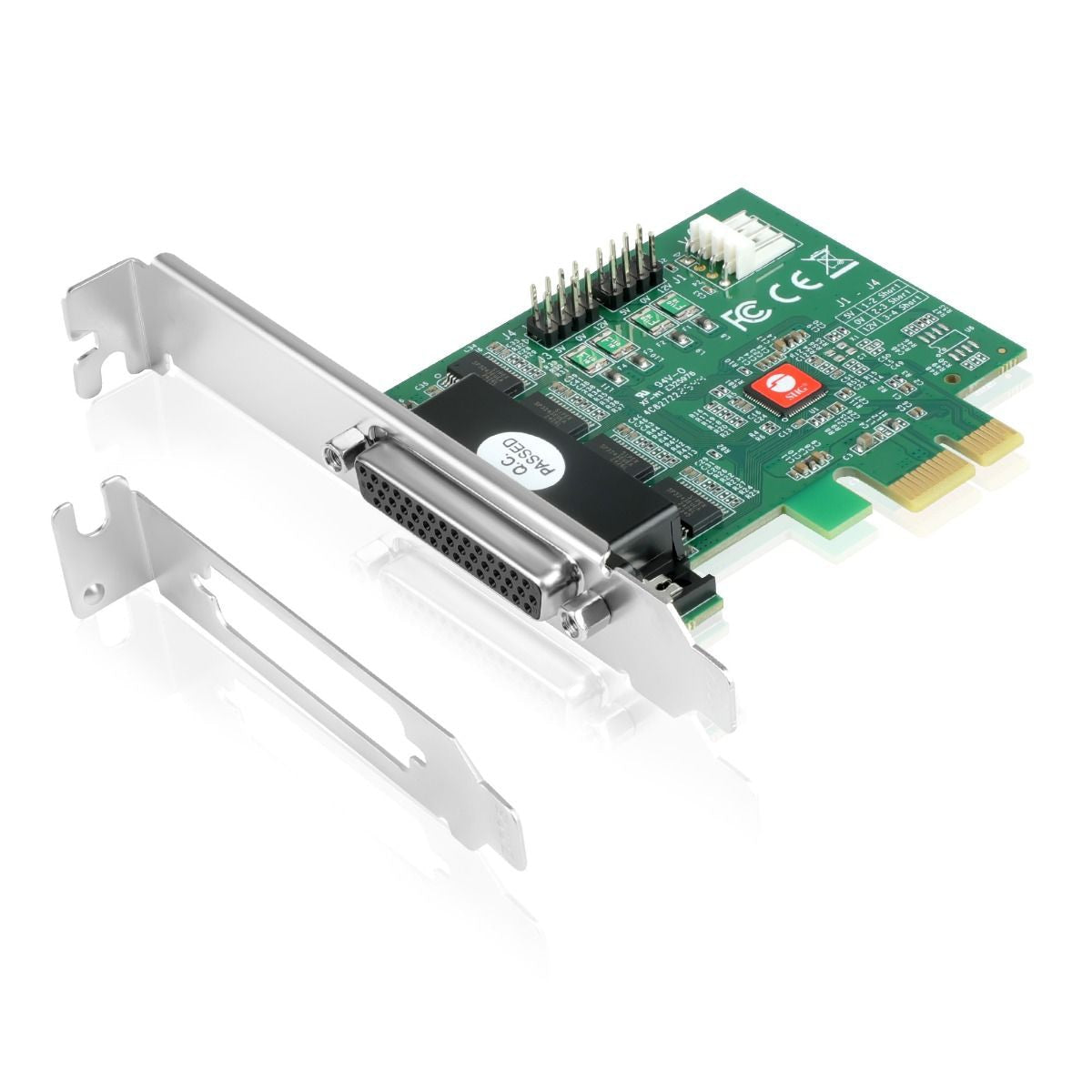 SIIG DP CyberSerial 4-Port RS-232 PCIe Card for Industrial Use