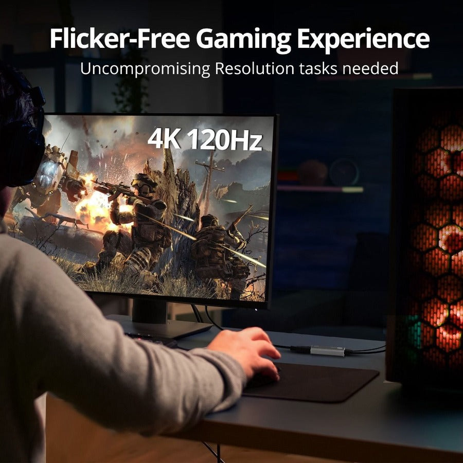 SIIG DisplayPort 1.4 to HDMI Adapter - 8K 60Hz Male to Female CB-DP2611-S1