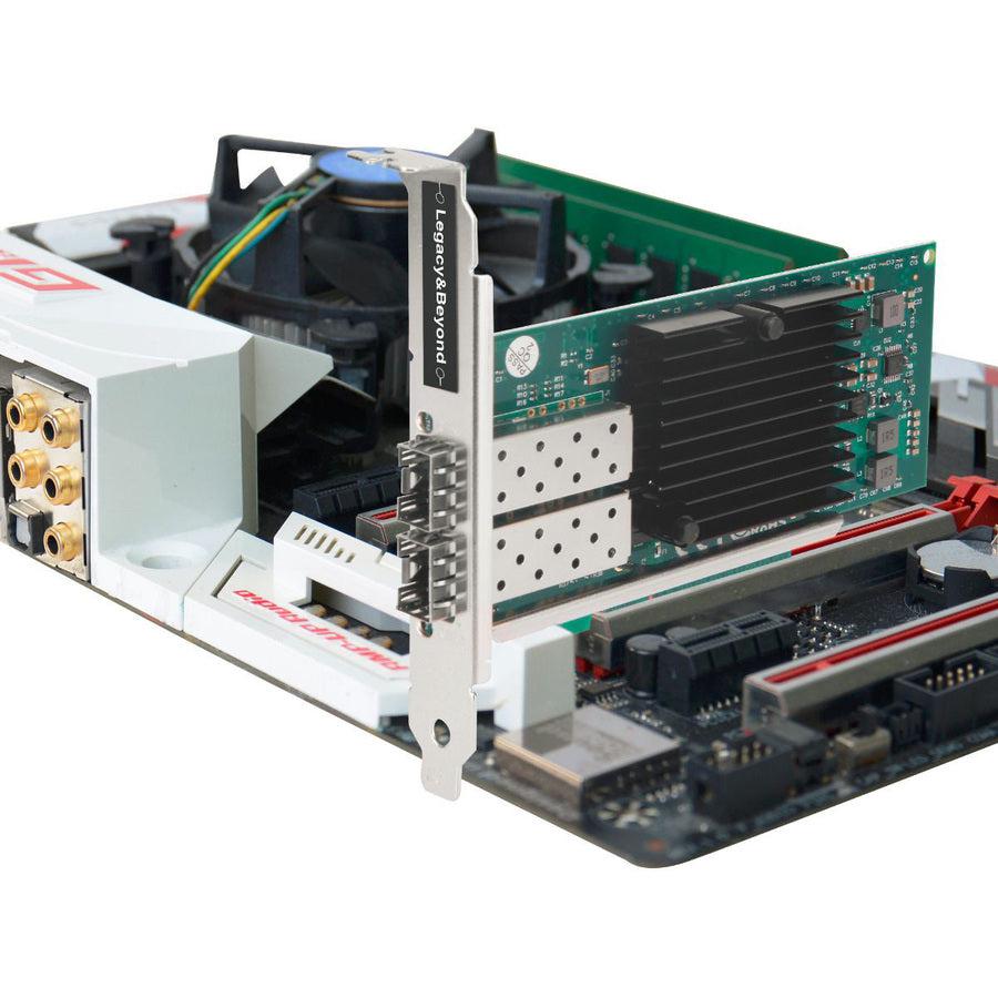 SIIG Dual Port 10G SFP+ Ethernet Network PCI Express LB-GE0511-S1