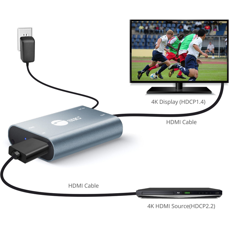 SIIG HDMI 2.0 4K HDCP Converter CE-H24L11-S1