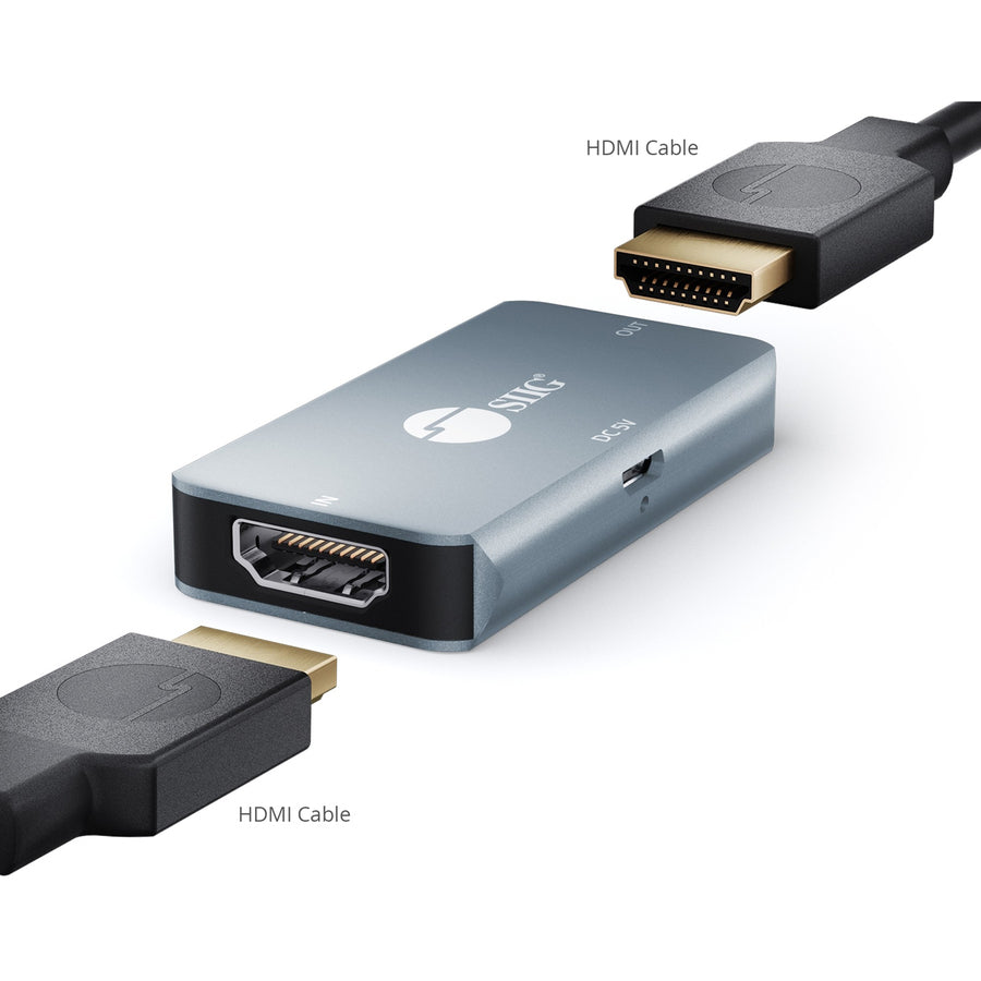 SIIG HDMI 2.0 4K HDR Repeater CE-H24K11-S1