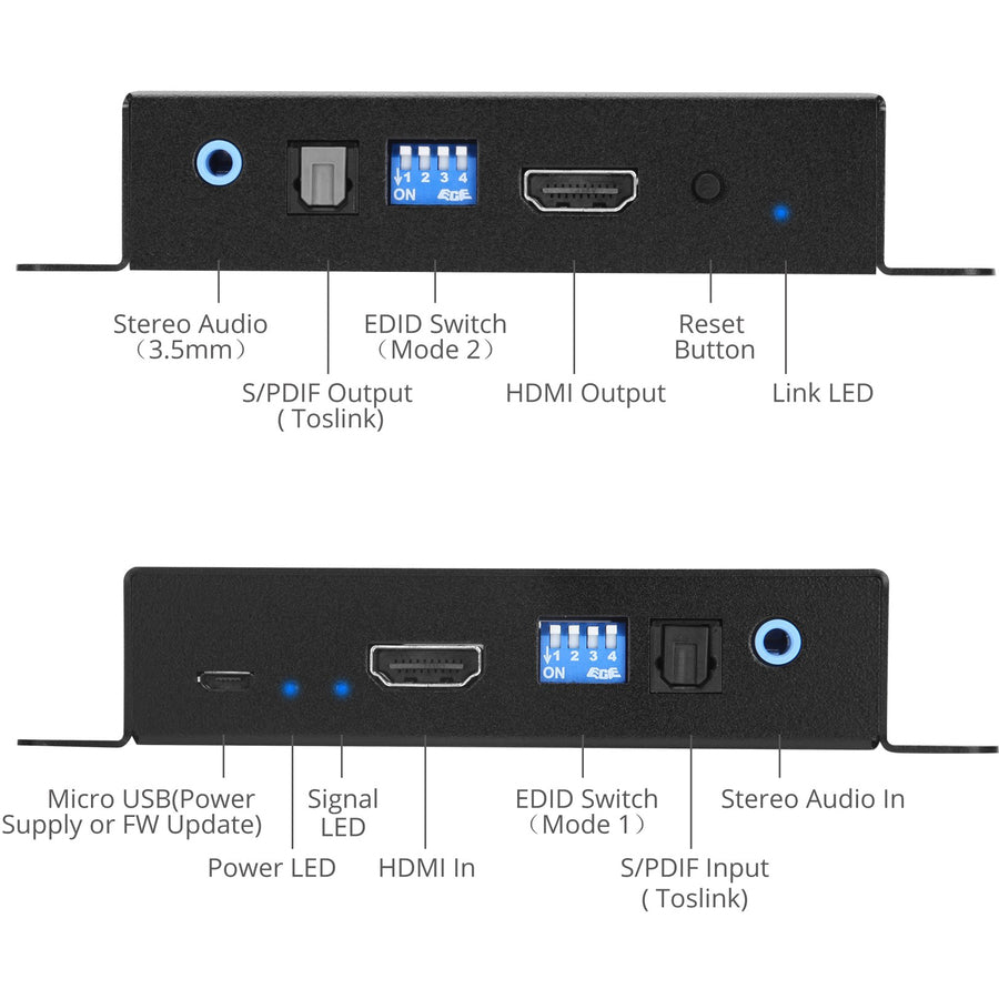 SIIG HDMI 2.0 Audio Extractor / Embedder CE-H23M11-S1