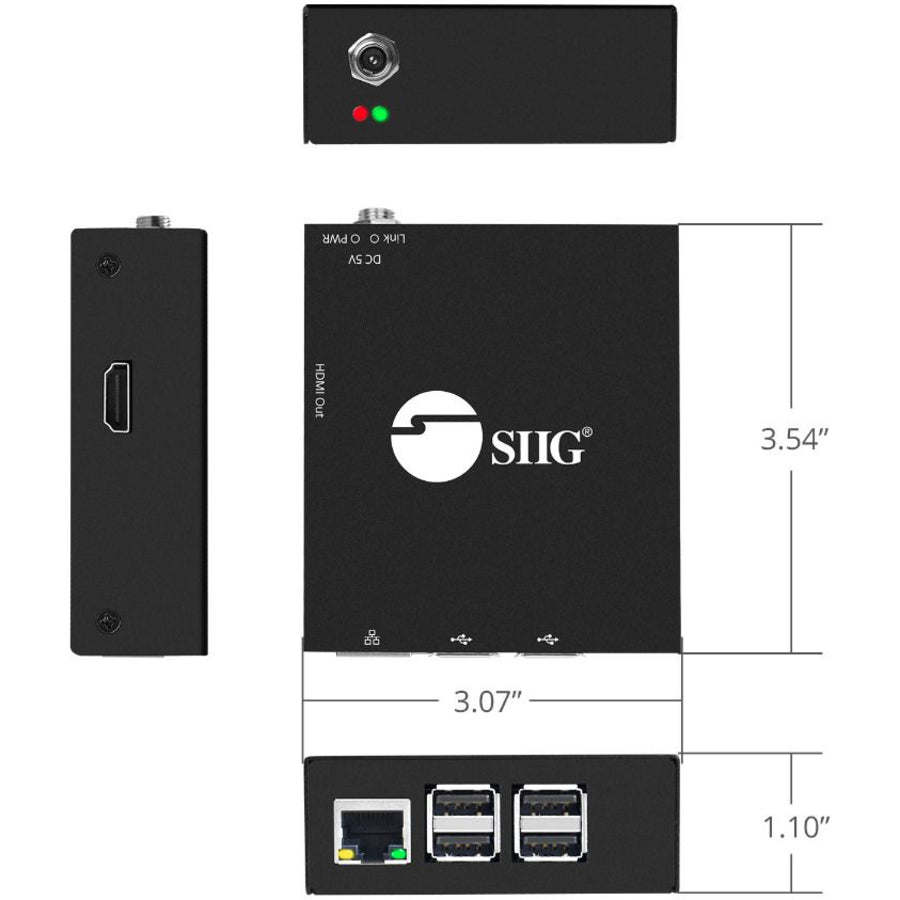 SIIG HDMI 2.0 Over IP Matrix and Video Wall - Controller CE-H25411-S1