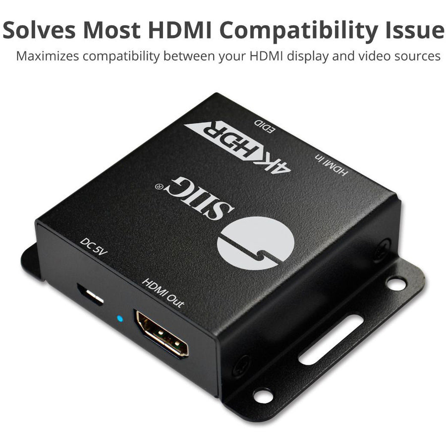 SIIG HDMI 4K60Hz EDID Emulator CE-H24Z11-S1
