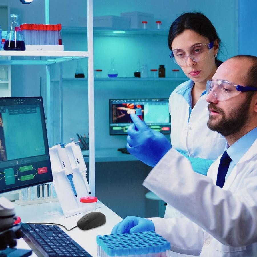 SIIG Industrial Grade Water and Dustproof USB Mouse with Button Type Scroll JK-US0S11-S1