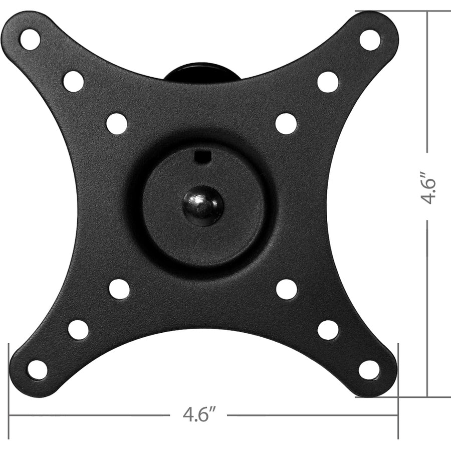 SIIG LCD TV/Monitor Tilting Wall Mount - 33 lb - Black