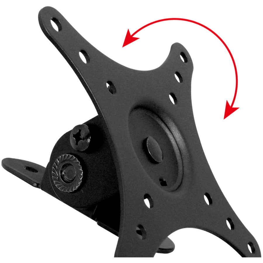 SIIG LCD TV/Monitor Tilting Wall Mount - 33 lb - Black