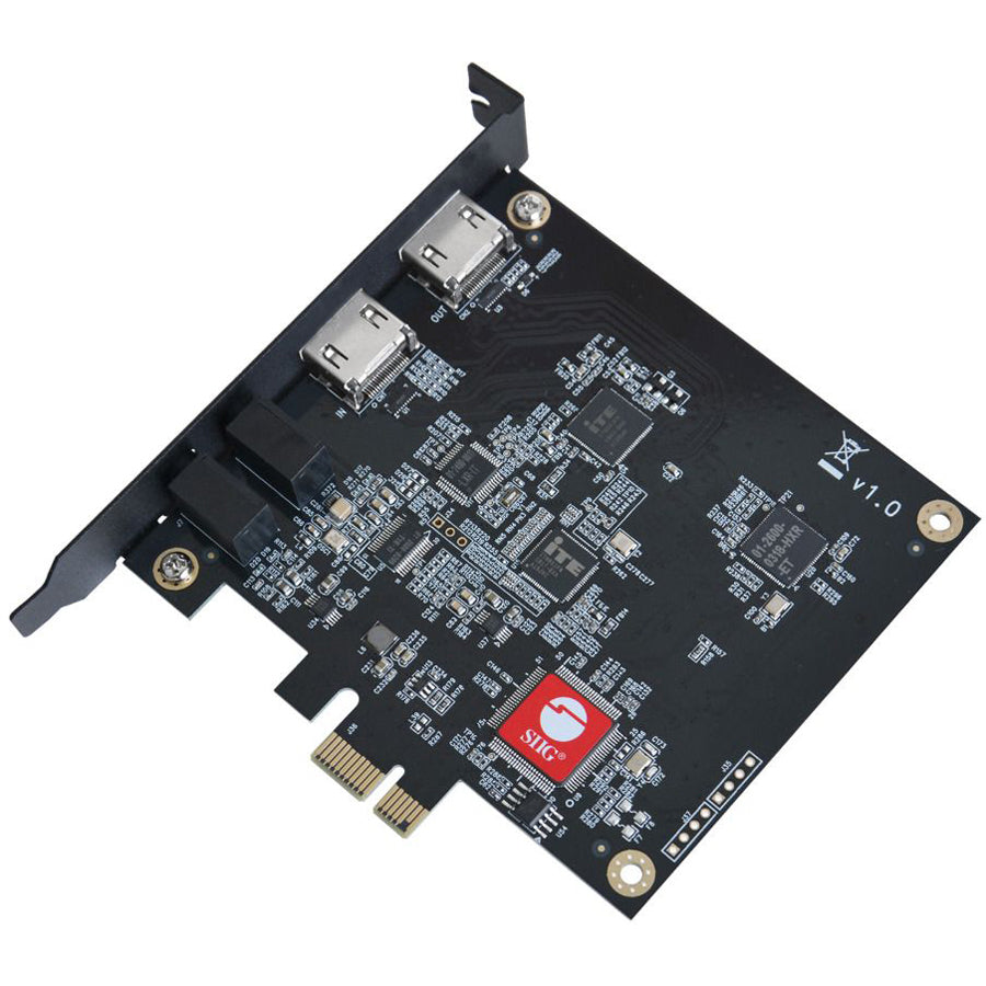 SIIG Live Game HDMI Capture PCIe Card 1080p CE-H25111-S1