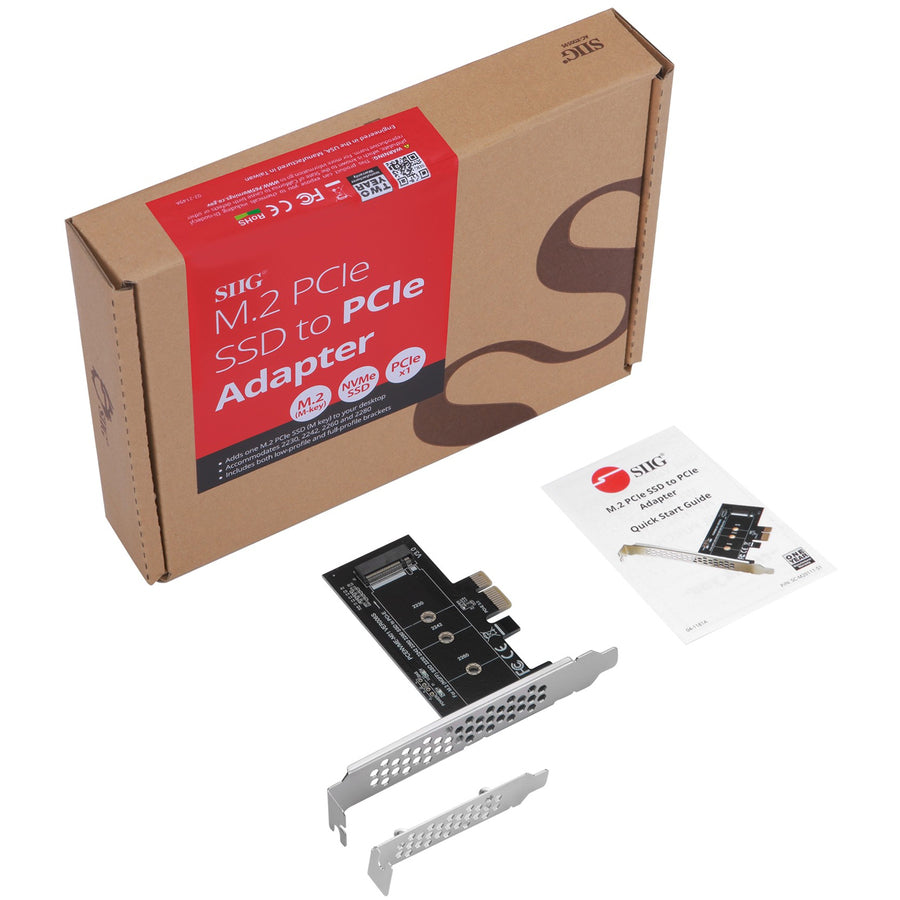 SIIG M.2 PCIe SSD to PCIe Adapter SC-M20111-S1