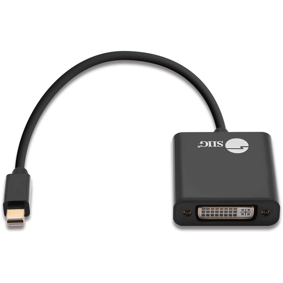 SIIG Mini DisplayPort to DVI Adapter - Active CB-DP1X12-S1