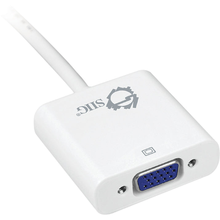 SIIG Mini DisplayPort to VGA Adapter Converter CB-DP0R11-S1