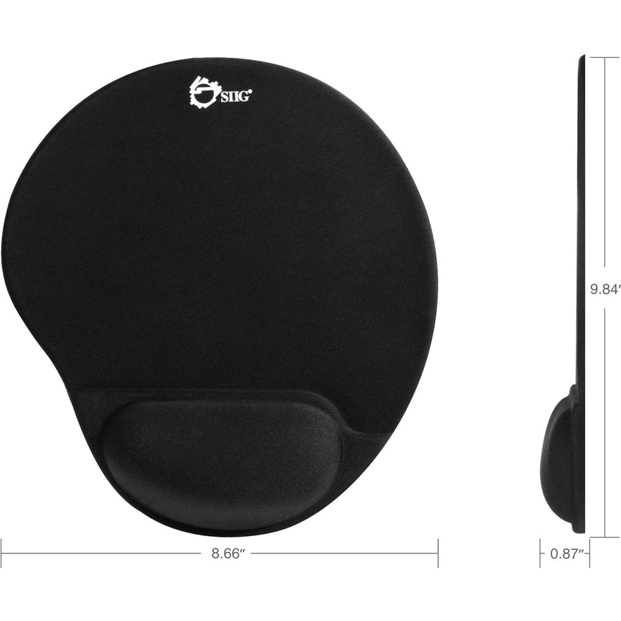 SIIG Mouse Pad with Wrist Rest