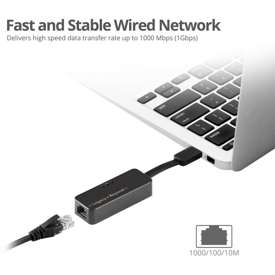 SIIG Portable USB 3.0 Gigabit Ethernet Adapter LB-US0714-S1