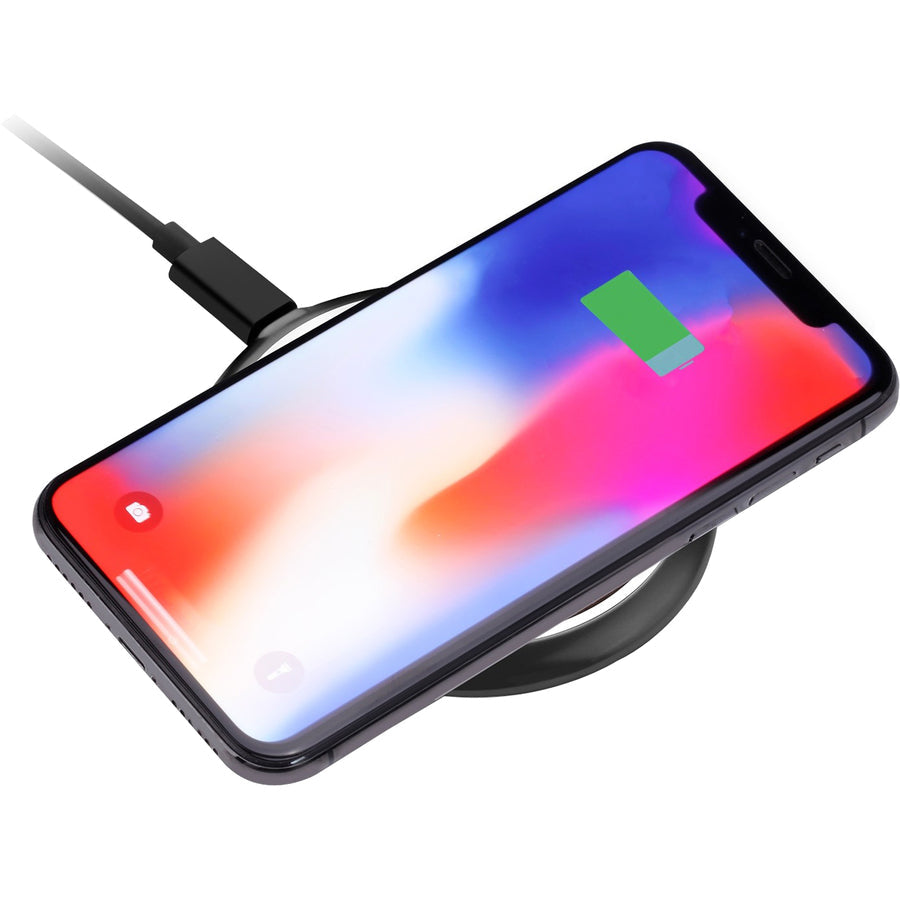 SIIG Premium Wireless Smartphone Charger Pad - Brown AC-PW1K12-S1